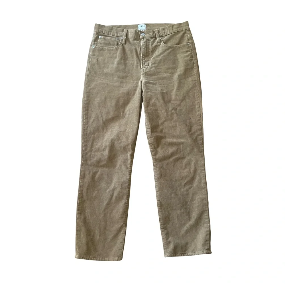J. Crew Vintage Slim Straight Corduroy Pants